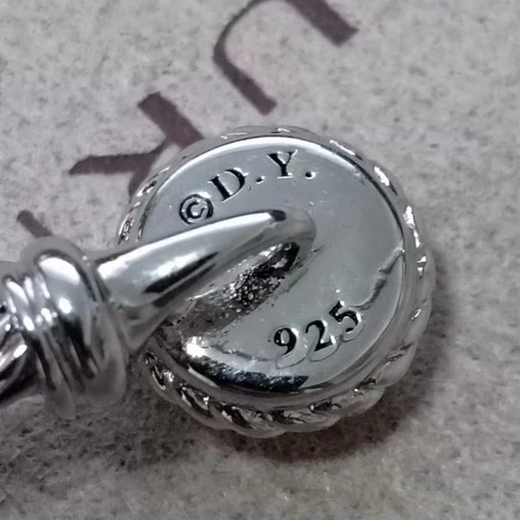 Petite Chatelaine? bracelet in sterling silver with topaz - Picture 8 of 9